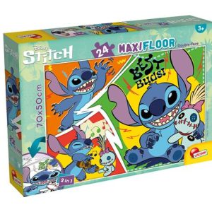 PUZZLE MAXI FLOOR 24PZ STITCH