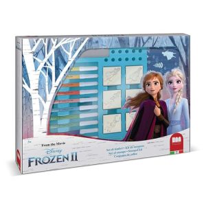 SET TIMBRINI E PASTELLI FROZEN