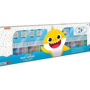 SET TIMBRINI E 60 PENNARELLI BABY SHARK