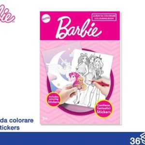 ALBUM DA COLORARE BARBIE