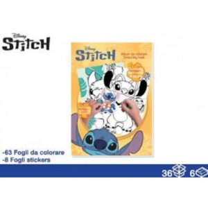 ALBUM DA COLORARE STITCH