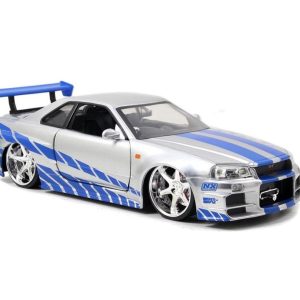 AUTO F&F NISSAN SKYLINE DIECAST 1:24
