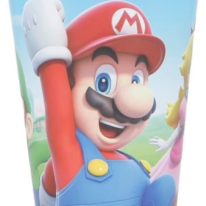 BICCHIERE IN PLASTICA SUPER MARIO