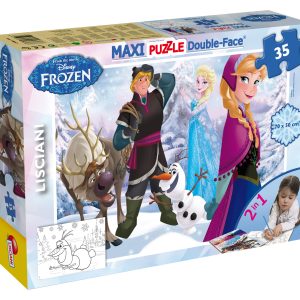 DISNEY PUZZLE DF MAXI FLOOR 35 FROZEN PLAYING ON THE ICE