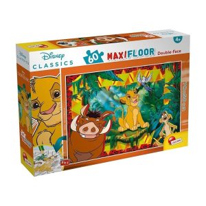DISNEY PUZZLE DF MAXI FLOOR 60PZ RE LEONE