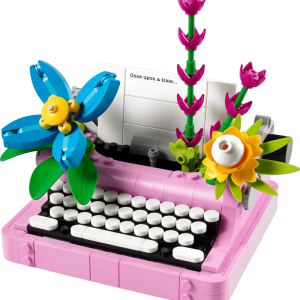 LEGO 31169 Macchina da scrivere con fiori
