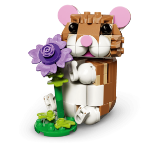 LEGO 31376 Simpatico criceto con fiore