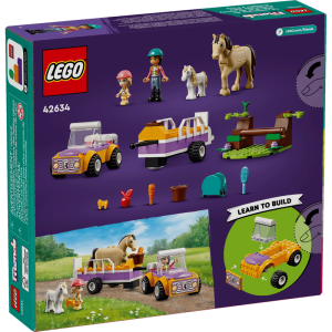 LEGO 42634 Rimorchio con cavallo e pony