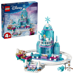 LEGO 43281 Castello di ghiaccio di Elsa e avventura neve