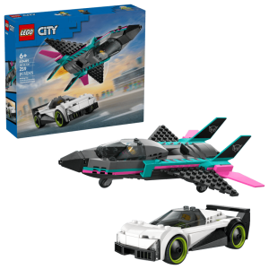 LEGO 60489 Jet contro Auto sportiva