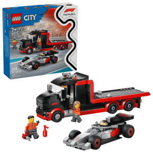 LEGO 60493 Display Truck F1 con auto da corsa Audi F1