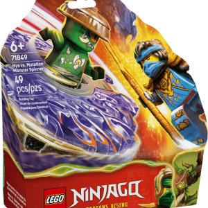 LEGO 71849 Nya contro Spinner Mostro della Mutazione