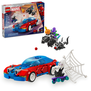 LEGO 76279 Auto da corsa di Spider-Man e Venom Goblin