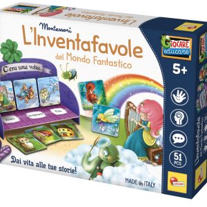 MONTESSORI L'INVENTAFAVOLE DEL MONDO FANTASTICO 95216