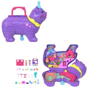 POLLY POCKET CELEBRATION KITTY PLAYSET JFT90