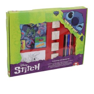 SET 4 TIMBRINI E PASTELLI STITCH