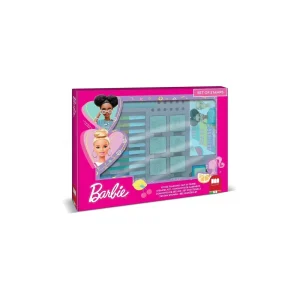 SET TIMBRINI E PASTELLI BARBIE