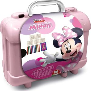 SET TIMBRINI E PASTELLI MINNIE