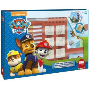 SET TIMBRINI E PASTELLI PAW PATROL