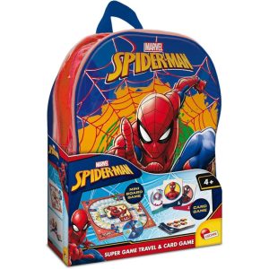 SPIDER-MAN SUPER GAME TRAVEL & CARD GAME IN A BACKPACK