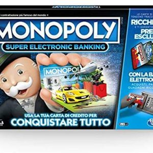 GIOCO MONOPOLY E8978 SUPER ELECTRONIC BANKING