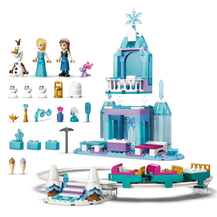 cokorito-toys-lego-43281-castello-di-ghiaccio-di-elsa-e-avventura-neve-5