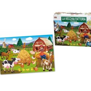 PUZZLE GIGANTE 48PZ ANIMALI FATTORIA