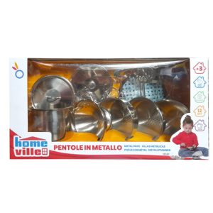 SET PENTOLE METALLO 12PZ HT 231