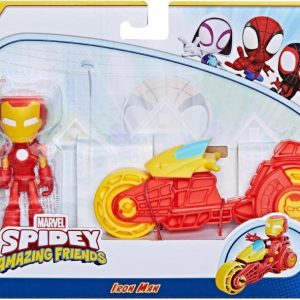 SPIDEY MOTO CON PERSONAGGIO ASS F6777