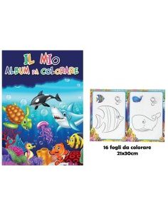 ALBUM DA COLORARE 16F OCEAN