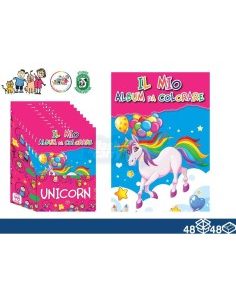 ALBUM DA COLORARE 16F UNICORN