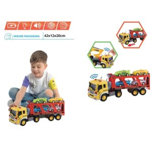 CAMION TRASPORTI SPECIALI B/O CON AUTO