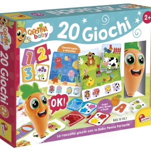 CAROTINA BABY PENNA PARLANTE 20 GIOCHI EDUCATIVI