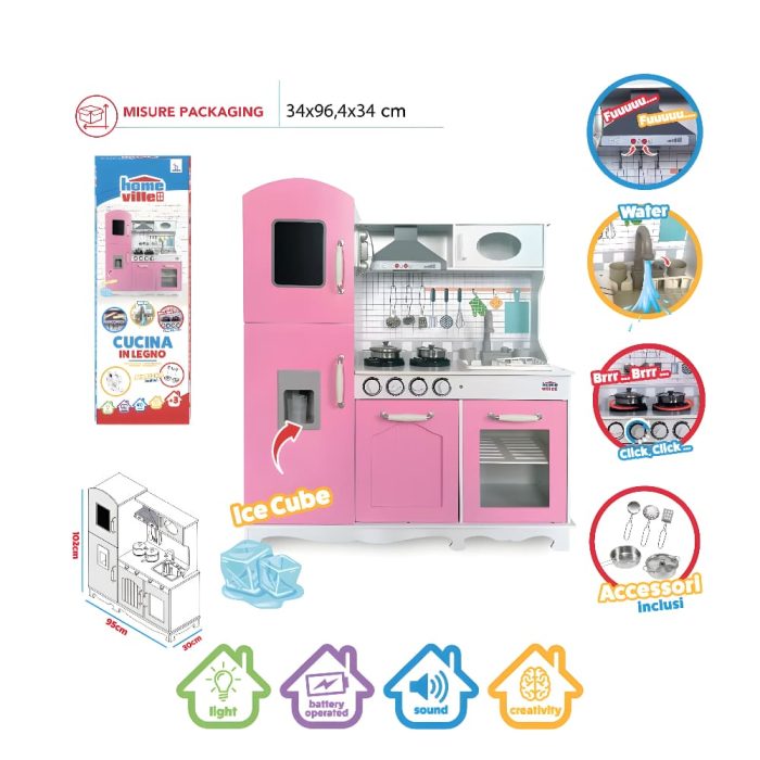 cokorito-toys-cucina-in-legno-rosa-con-acqua-luci-suoni-ht-575-4