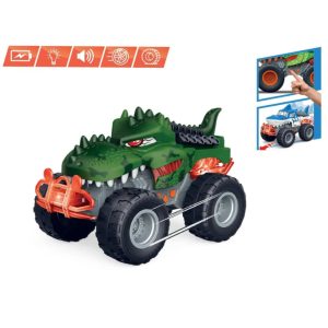 MONSTER TRUCK ANIMAL DINOSAURO B/O