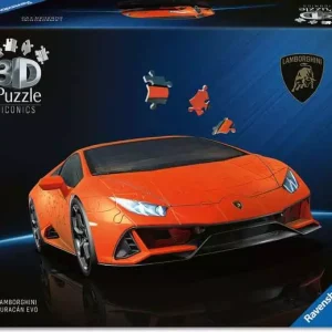 PUZZLE 3D LAMBORGHINI HURACAN EVO ARANCIONE 08052