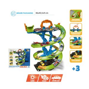 SPEED TRACK CYCLONE CON 8 VEICOLI DIE CAST